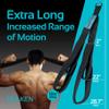 Vulken Tricep Rope Cable Attachment. 28.7 Inch & 22 Inch Two Lengths Built in One Pull Down Rope. Triceps Extension Straps Gym Equipment. Home Workout Handles for Resistance Bands. view 3