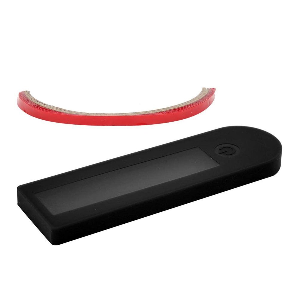 Alomejor Electric Scoooter Silicone Instrument Rubber Cover Dust Proof Protective Shell Protector for MAX G30 Electric Scoooter(Black)