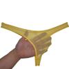 JAXFSTK Men's Bulge Pouch Thong Underwear Sheer Mesh T-back Tempting G-string 6-Pack BRYLPB X view 3