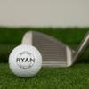 Custom Best Man Golf Balls, Wilson Staff Elite, Sleeve of 3 Personalized Golf Balls for Men with Round Design view 2