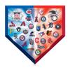MasterPieces MLB1010: MLB Team Logos 500pc Homeplate Shaped Puzzle view 2