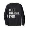 Best Grammy Ever Family Cool Funny Long Sleeve T-Shirt view 1