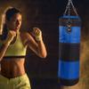 Children Kids Boxing Heavy Punching Training Bag Fitness Sandbag Exercises Workout Power Bag Hanging Punching Bag Kickboxing Muay Thai Boxing Sandbag(80cm) view 3