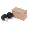 BTFL Toe Stops 90A Round Durable PU Rubber Stoppers Brake for Roller Skates - Adjustable Height- 5/8" Shaft, 30MM Long Gripper- 2 Pc Set view 4