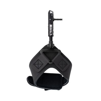 B3 Archery Nemesis Roller Sear Single Jaw Release Aid with Swivel Connector | Built-in Trigger Grip Design | Stainless Steel Jaw | Multiple Length Adjustments, Black