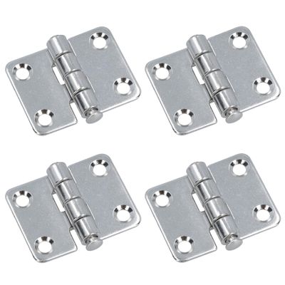AB Tools Cabin Door Hinges 4 Pack Stainless Steel Boat Yacht Motor Home Locker Marine
