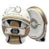 RIVAL Boxing RPM100 Professional Punch Mitts - Pre-Curved Ergonomic Design, Angled Hook and Loop Wrist Strap, and Soft Inner Lining view 1