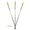 Carbon Express D-Stroyer SD Hunting Arrow Shafts, 12-Pack, Small Diameter .203ID, High Modulus Carbon Weave, Dual Spine Weight Forward Technology, Laser Checked, Length 31.5 - 300, 350 or 400 Spines view 2