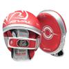 RIVAL Boxing RPM100 Professional Punch Mitts - Pre-Curved Ergonomic Design, Angled Hook and Loop Wrist Strap, and Soft Inner Lining view 1