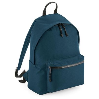BagBase Recycled Knapsack (One Size) (Petrol)