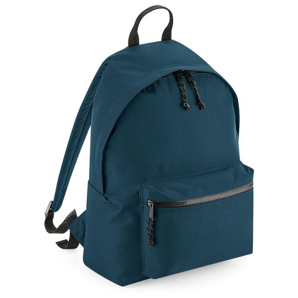 BagBase Recycled Knapsack (One Size) (Petrol)