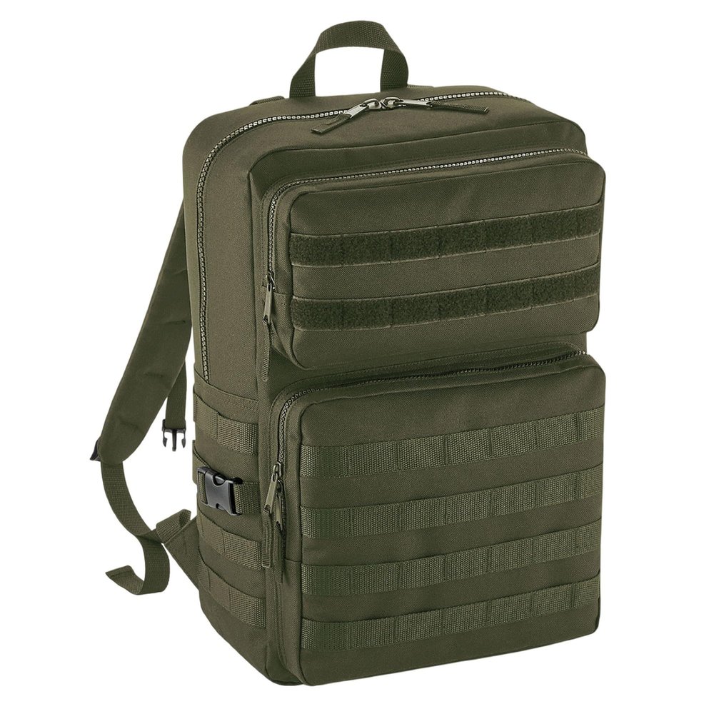 Bagbase Molle Tactical Knapsack (One Size) (Military Green)
