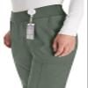 Dickies EDS Essentials Women Scrubs Pant Natural Rise Tapered Leg Pull-on DK005P, XS Petite, Olive view 3