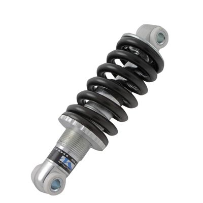 M-Wave Unisex Adult's Bicycle Spring Element Rear Shock Absorber, Black/Silver, Einbauma: 150 mm