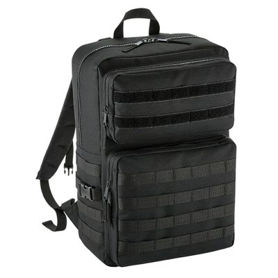 Bagbase Molle Tactical Knapsack (One Size) (Black)