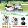 10L0L Golf Cart Front Wheel Hub Assembly W/Hub Bearing/Oil Seal/Dust Cover for Yamaha G2/G8/G9/G14/G16/G19/G22/G29 Drive, Replace OEM# JG5-WF511-10-00,JG5-WF511-00 (Pack of 2) view 2
