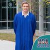 Endea Church Matte Choir Robe (66 (6'9" - 6'11"), Royal Blue) view 2