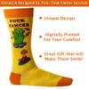 Bionic Blaze Cancer Gift Socks - Cancer Sucks Awareness Apparel - Limited Edition - (Yellow F Cancer) view 3