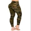 ALWAYS Women's Camo Yoga Pants with Pockets - High Waist Premium Soft Tummy Control Workout Stretch Leggings 143 3XL view 4