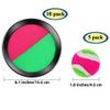 Cooraby Toss and Catch Paddle Game 5 Set Paddle Toss and Catch Ball Sport Games Suitable for Sports, Beach and Party Favor with Storage Bag, 10 Paddles and 5 Balls view 2