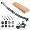 10L0L Golf Cart Heavy Duty Front Leaf Spring Kit with Bushings & Sleeves Compatible with Club Car DS 1981-up & Precedent 2004-2008, OEM# 1012030 1012322 1013867 1015108 view 1