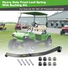 10L0L Golf Cart Heavy Duty Front Leaf Spring Kit with Bushings & Sleeves Compatible with Club Car DS 1981-up & Precedent 2004-2008, OEM# 1012030 1012322 1013867 1015108 view 3