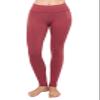 ALWAYS Women's High Waist Yoga Pants - Premium Soft Tummy Control Workout Stretch Solid Pants with Pockets Wild Ginger M view 3