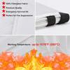 TONYKO Emergency Fire Blanket for Home and Kitchen -7Pack- Orange - Fire Suppression Blanket, Fiberglass Fireproof Blanket view 3