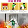 TONYKO Emergency Fire Blanket for Home and Kitchen -7Pack- Orange - Fire Suppression Blanket, Fiberglass Fireproof Blanket view 4