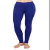 ALWAYS Women's High Waist Yoga Pants - Premium Soft Tummy Control Workout Stretch Solid Pants with Pockets Royal Blue M view 3