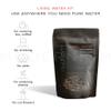 Modern M Karelian Elite Shungite Stones for Water Purification | 3 Pouches of Authentic Shungite Rocks from Karelia | Living Water Treatment Kit Contains Antioxidants (50g) view 2