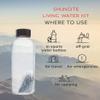 Modern M Shungite Living Water Kit | Ready to Use Elite Shungite Stone Gravel Pouch Kit for Water Purification, Neutralizer, Contains Antioxidants (50g) view 3