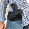 Falco Open Top OWB Leather Holster for Glock 20/21 view 3