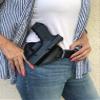 Falco Open Top OWB Leather Holster for Glock 20/21 view 4