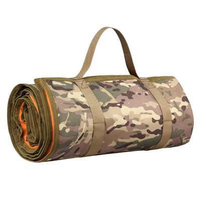 UNISTRENGH Outdoor Tactical Shooting Mat Padded Double-Sided Moisture-Proof Portable Placemat 900D Waterproof Nylon Shooting Mat (CP campouflage)
