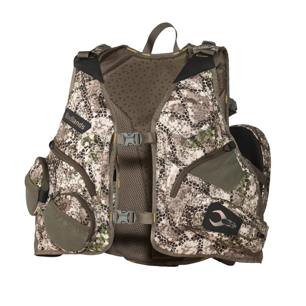 Badlands Upland Turkey Hunting Vest with 5-Layer Foam Seat, Approach