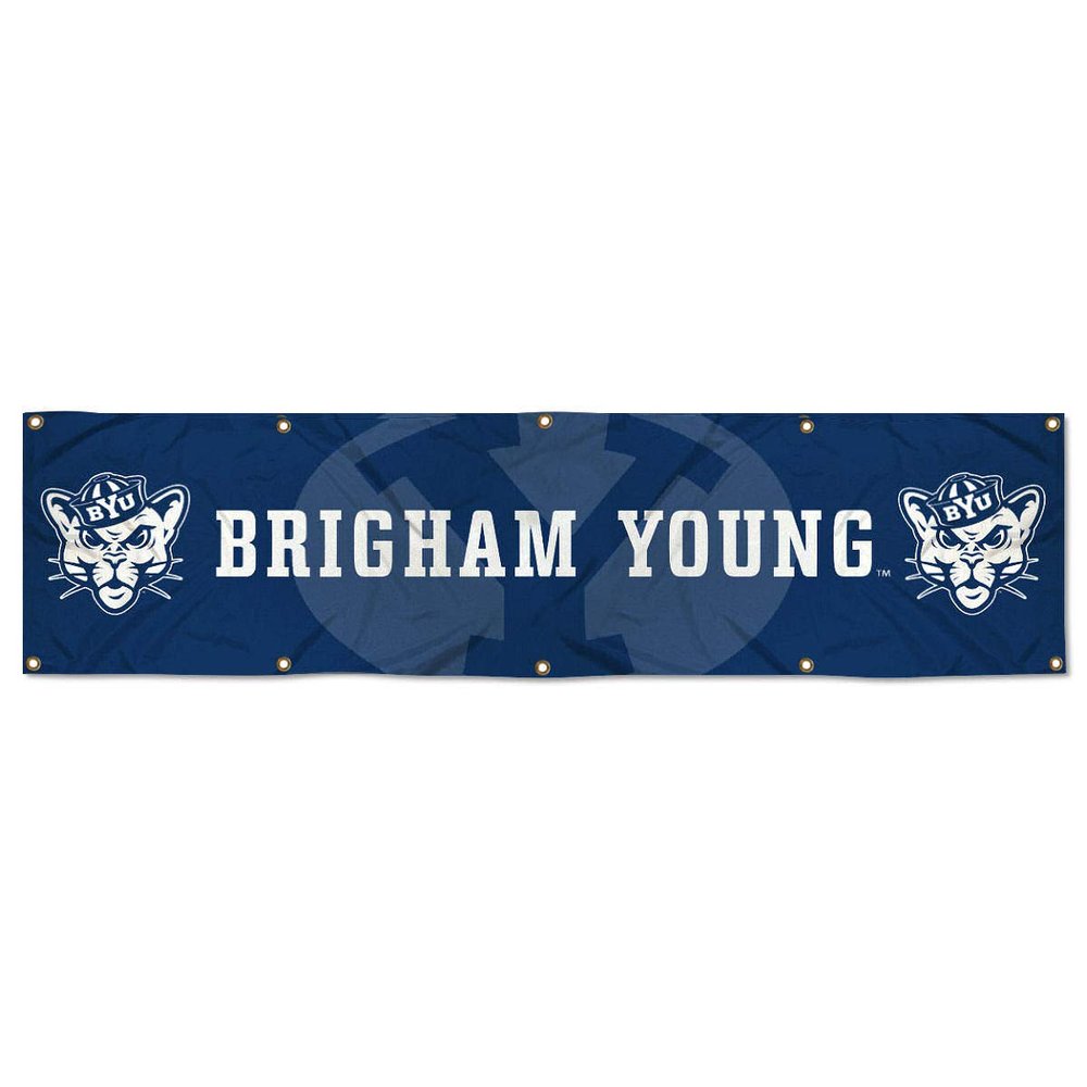 Brigham Young Cougars Large 2x8 Foot Banner