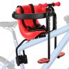 FORTOP Baby Bike Seat, Front Mount Kids Bike seat for Toddler with Safety Belt and Handrail, Compatilble with Adult Bike (Red) view 1