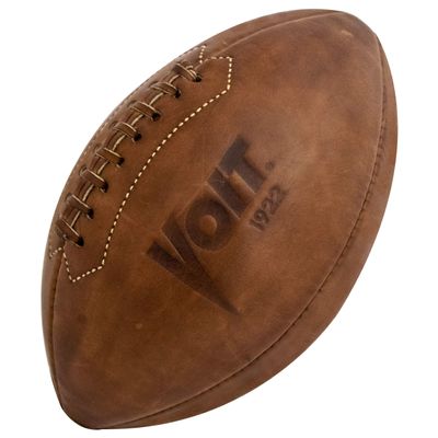 Voit Legacy Collection Football 1922 No. 7, Timeless Elegance in Natural Leather, a Tribute to Sporting Heritage