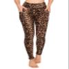 ALWAYS Women's Animal Yoga Pants with Pockets - High Waist Premium Soft Tummy Control Workout Stretch Leggings 377 S view 2