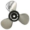 ARKDOZA 25/30HP 3 Blade 10 Spline RH Props for Tohatsu Nissan Outboard Stainless Steel Propeller 9.9x13 view 1