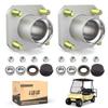 10L0L Golf Cart Front Wheel Hub Assembly Kit with Bearing Seals for Club Car DS 1974-2003, OEM:11011102, 1011153, 1011889, 1011892, 1011894,LM11949 (Pack of 2) view 1