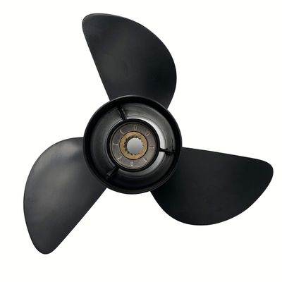 ARKDOZA Stainless Steel Prop Propeller for Tohatsu/Nissan 13X19 Coated with Black Paint 60/70/75/90/115/120/140hp Outboard