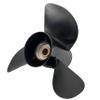 ARKDOZA Stainless Steel Prop Propeller for Tohatsu/Nissan 13X19 Coated with Black Paint 60/70/75/90/115/120/140hp Outboard view 4
