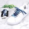 5Chaos Cool Printed Funny Shoelaces, Novelty Galaxy Patterned Shoe Laces for Women Kids Girls Men, Fun Custom Shoestring with Aglets 1Pair (39" (100CM), Blue Galaxy) view 2