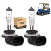 10L0L Halogen Headlight Bulb for EZGO 1994-up and Club Car DS 1999 up & Precedent 2004-up,12V 37W 886 Golf Cart Light Bulbs, OEM# 101988101, 74004G01 (Pack of 2) view 1