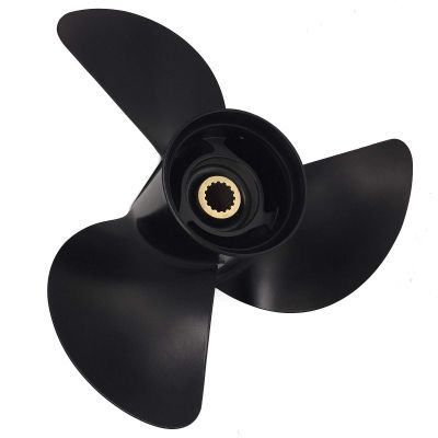 ARKDOZA 3 Blade RH 11/13/15/17/19 Pitch Aluminum Propeller for Tohatsu 60-140HP Outboard 15Spline Tooth 13.7 x 13