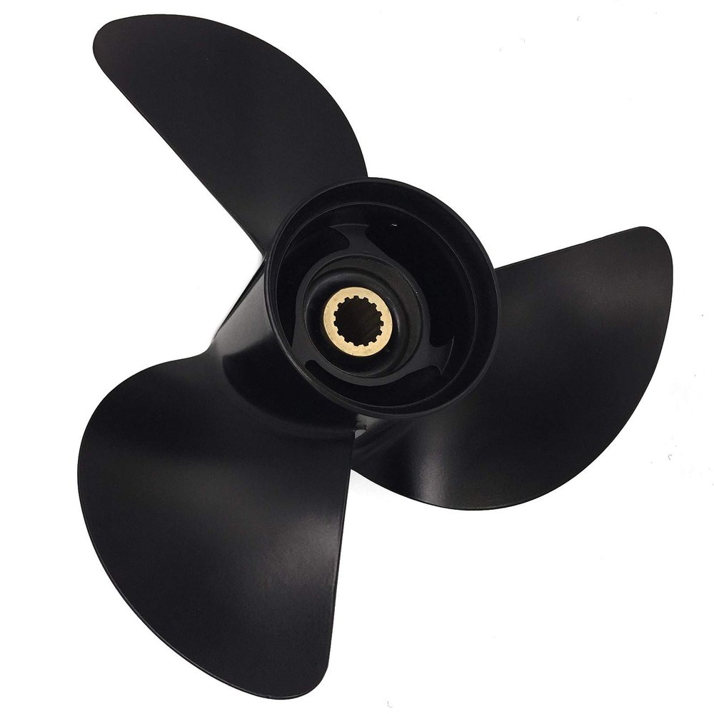 ARKDOZA 3 Blade RH 11/13/15/17/19 Pitch Aluminum Propeller for Tohatsu 60-140HP Outboard 15Spline Tooth 13.7 x 13