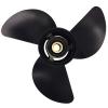 ARKDOZA 3 Blade RH 11/13/15/17/19 Pitch Aluminum Propeller for Tohatsu 60-140HP Outboard 15Spline Tooth 13.7 x 13 view 2