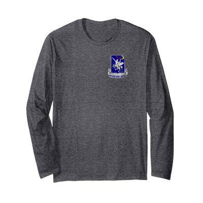 160th SOAR - Nightstalkers DUI - Distressed Worn Look Long Sleeve T-Shirt